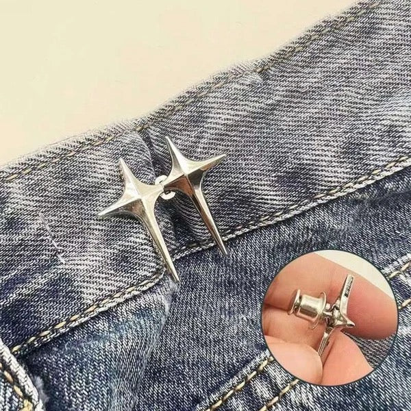 Botón de Cintura Ajustable con Estilo